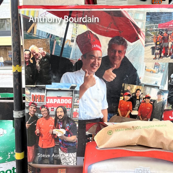 Anthony Bourdain on his visit