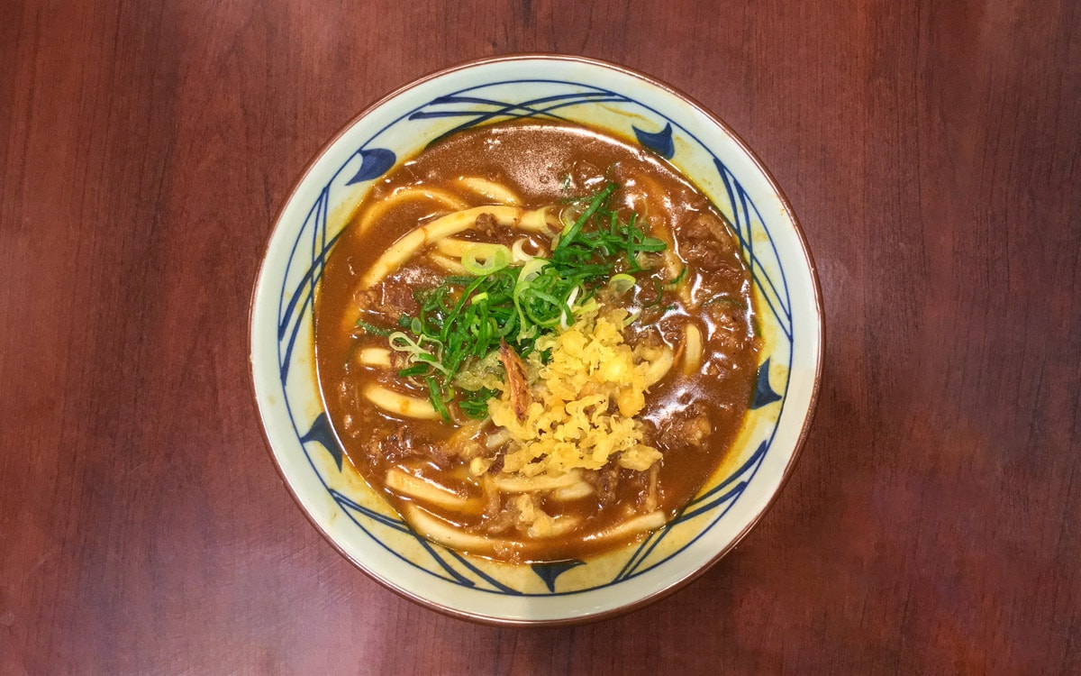 Curry Udon from Marukame Udon