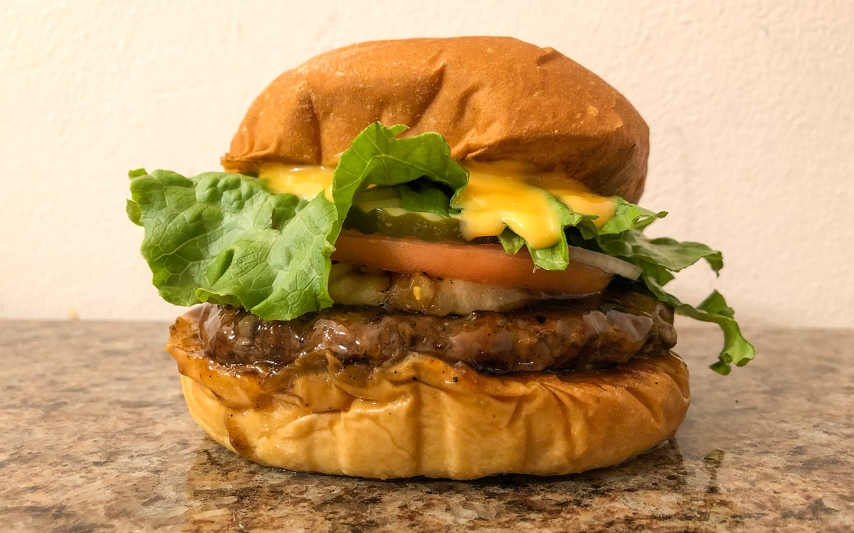 Hawaiian Burger from Teddy's Bigger Burgers