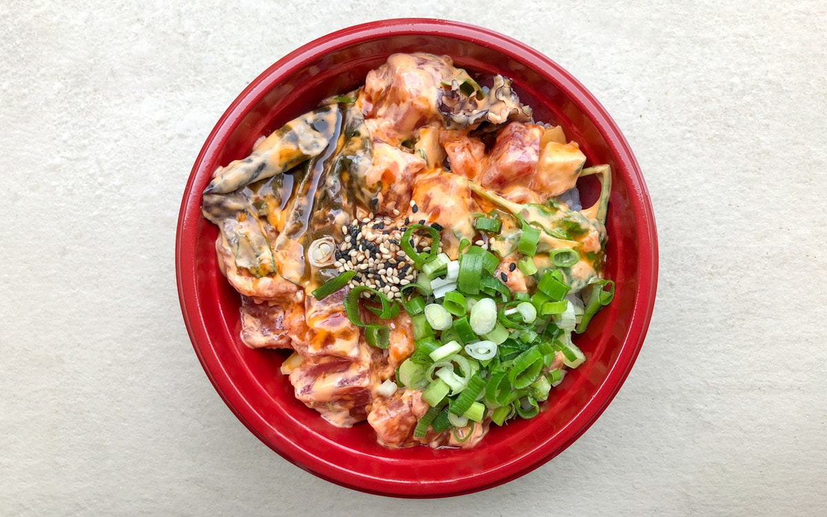 Medium Tuna Poke Bowl from Maguro Spot