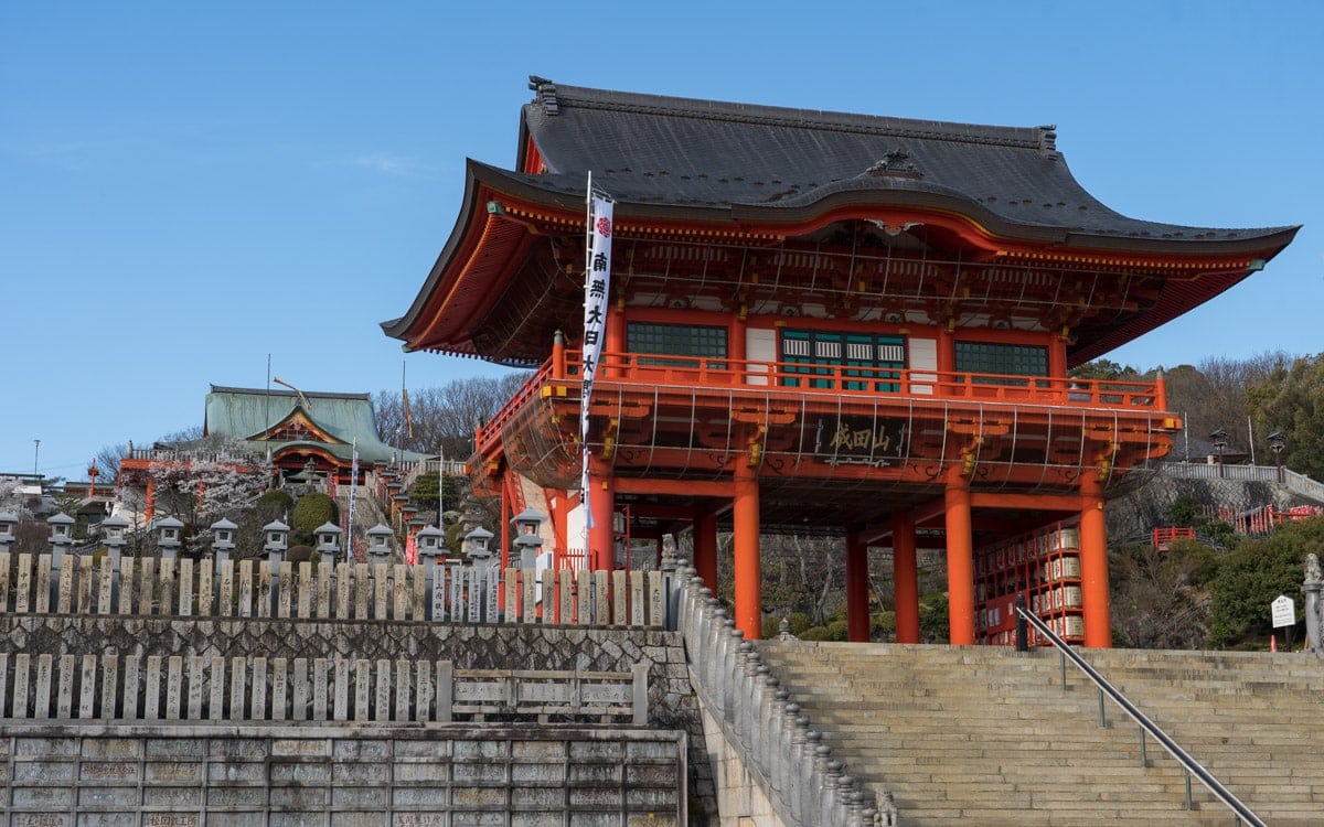 The entrance to Daishoji Temple, Inuyama, Japan