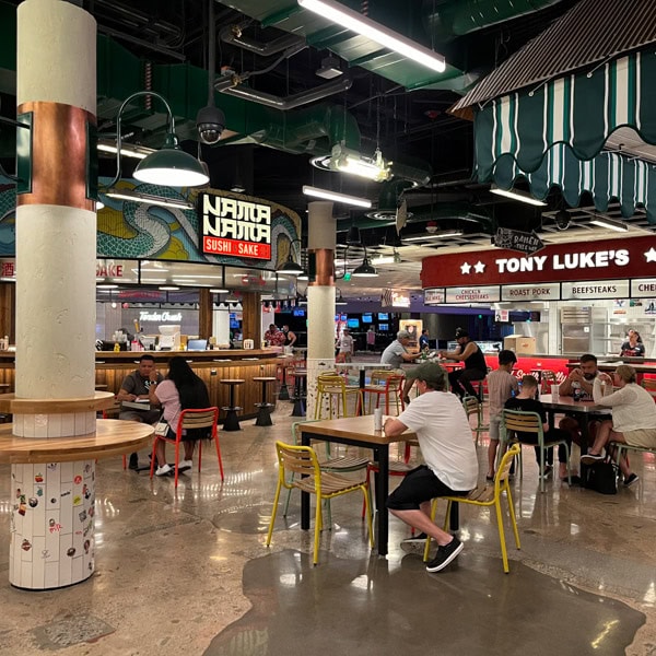 Food Hall seating