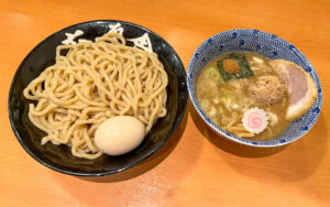 Dip Noodles with Soft-Boiled Egg, Rokurinsha, Tokyo, Japan