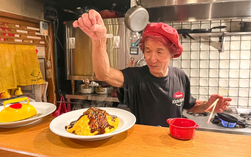 Motokichi Yukimura, one of the most famous chefs in Japan