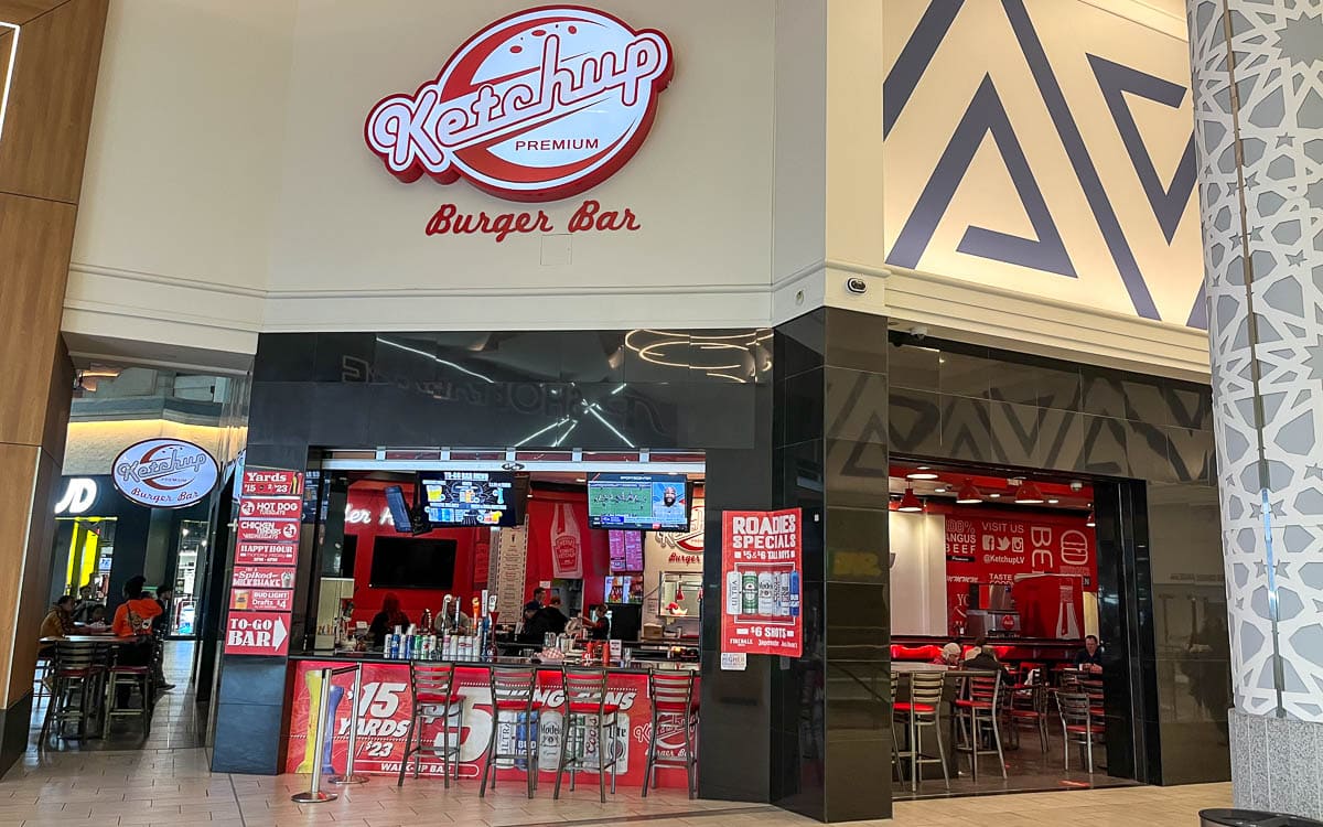 Ketchup Premium Burger Bar in Miracle Mile Shops in Las Vegas, Nevada